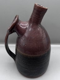 Ceramic Pottery Brown Jug