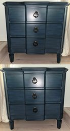 Solid Wood 3-drawer Chest - 2 Total