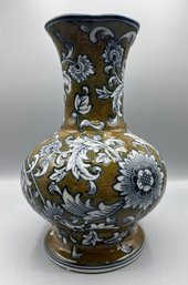 Decorative Floral Pattern Ceramic Vase