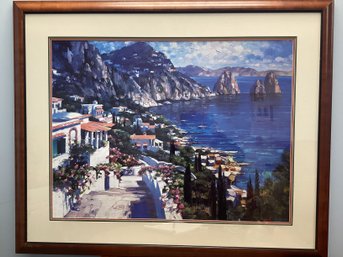 Howard Behrens Isle Of Capri Print
