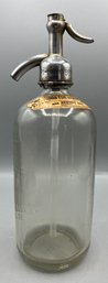 Vintage Seltzer Glass Bottle