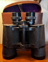 Stellar Binoculars With Leather & Felt Case