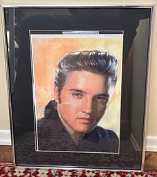 Decorative Elvis Framed Print