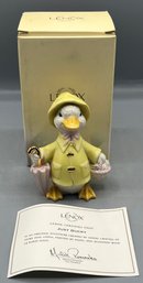 Lenox Ivory Fine China Figurine - Just Ducky - Box Included