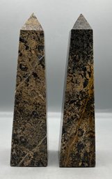 Marble Obelisks - 2 Total