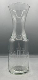 Etched Glass Decanter - 40th