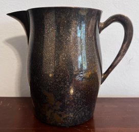 Silver On Copper Pitcher