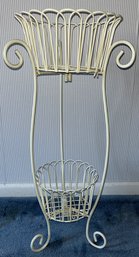 Wrought Iron 2-tier Plant Stand