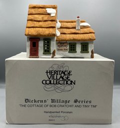 Department 56 Heritage Village Collection Dickens Village Series  - Bob Cratchit & Tiny Tim - Box Included
