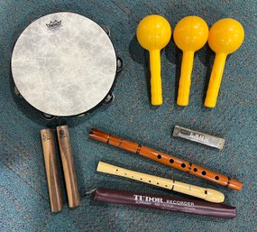 Assorted Hand Musical Instruments