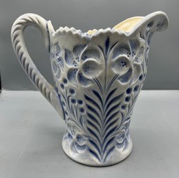 Decorative Handcrafted Ceramic Pitcher