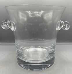 J Badash Crystal Ice Bucket