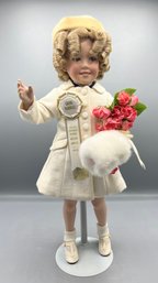 Danbury Mint Limited Edition Shirley Temple Porcelain Doll - Grand Marshall
