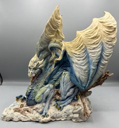 Holland Studio Craft 1999 Enchantica Collection Limited Edition Figurine - Winter Dragon