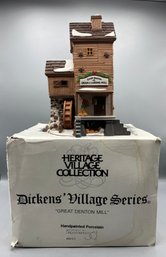 Department 56 1993 Dickens Village Series - Great Denton Mill - Box Included