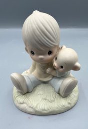 Enesco Precious Moments 1985 - To My Favorite Paw - Porcelain Figurine #100021