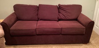 La Z Boy Maroon Sofa