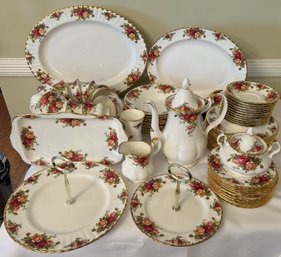 Royal Albert Porcelain Fine China, 80 Piece Lot