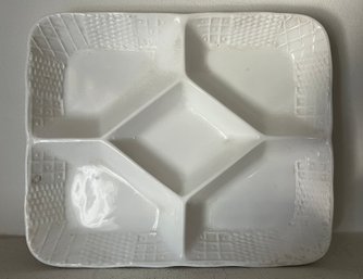 Italian Divided Ceramic Dish