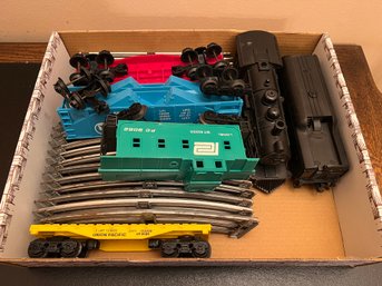Assorted Lionel Trains With Tracks - No Transformer