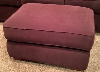 La Z Boy Maroon Ottoman