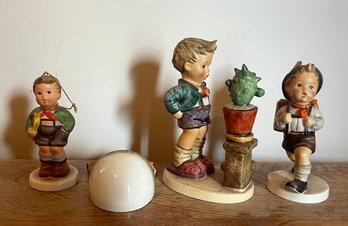 Goebel Hummel Porcelain Figurines- 4 Pieces