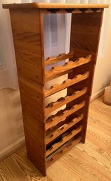 Solid Wood Wine Rack