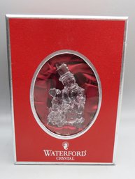 Waterford Crystal Jolly Snowman Ornament/2007- In Original Box