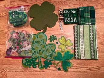 Assorted Lot Of Irish Decorations