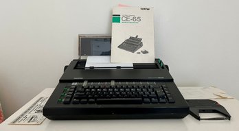 Brother Electronic Typewriter  MODEL CE-65