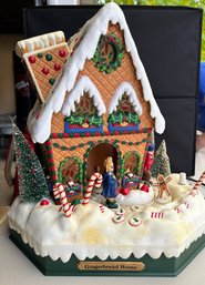 Christmas Gingerbread Musical Lighted Animated Village House