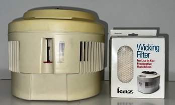 Evaporative Humidifier Model 3300 & Wicking Filter For Use In Kaz Evaporative Humidifiers
