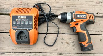 Rigid 12V Cordless Drill And Charger Model R82008
