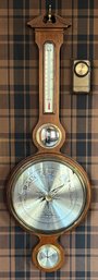 Airguide Mahogany Barometer