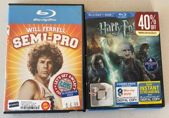 Blu-ray DVDs - 2 Pieces