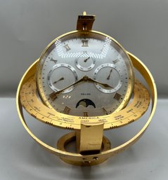 Jean Roulet Le Locle World Time Clock With Moon Phase