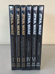 Star Wars DVD - 6 Pieces