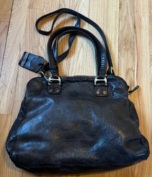 Vive La Difference Leather Satchel Bag