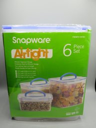 Snapware Airtight Storage Containers - Set Of 3 - New
