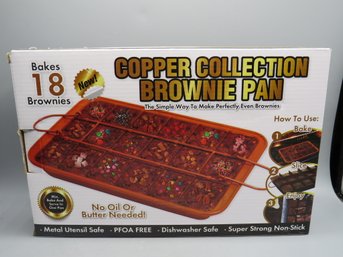 Copper Collection Brownie Pan - New In Original Box