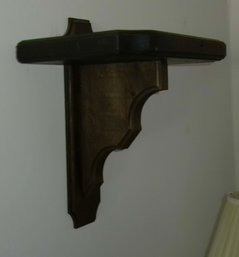 Wooden Single Bracket Shelf