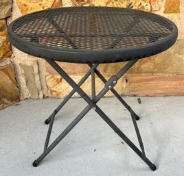 Wrought Iron Bistro Table