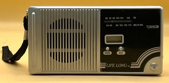 Lifelong AM/FM Radio With LCD Alarm Clock 845-1