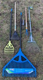 Assorted Rakes - 6 Pieces