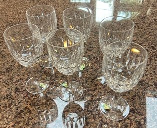 Waterford Crystal Water Glasses, Set Of 6