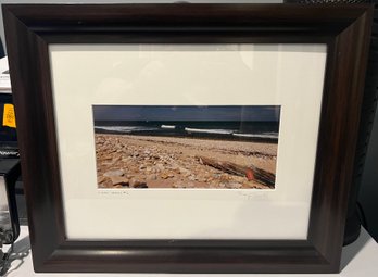 Limpet Series #3 Signed Framed  'Seascape' Photograph