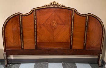 Antique French Louis XV Style King Size Headboard