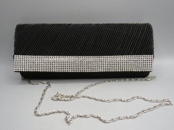 J Francis Clutch With Chain Strap & Travel Bag
