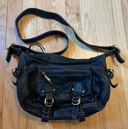 Francesco Biasia Leather Shoulder Bag