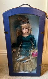Christie Collectible Memories Porcelain Doll 17' In Box